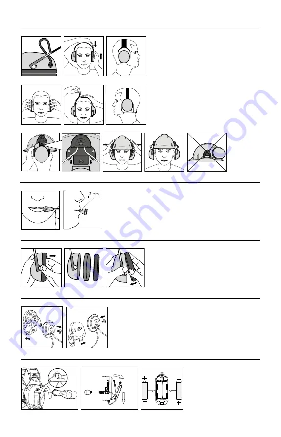 3M PELTOR LiteCom Instructions Manual Download Page 3