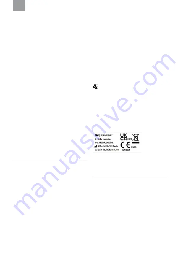 3M PELTOR LiteCom Instructions Manual Download Page 60