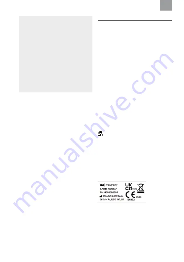 3M PELTOR LiteCom Instructions Manual Download Page 67