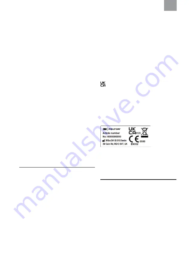 3M PELTOR LiteCom Instructions Manual Download Page 83