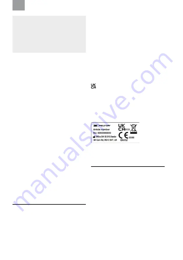 3M PELTOR LiteCom Instructions Manual Download Page 126