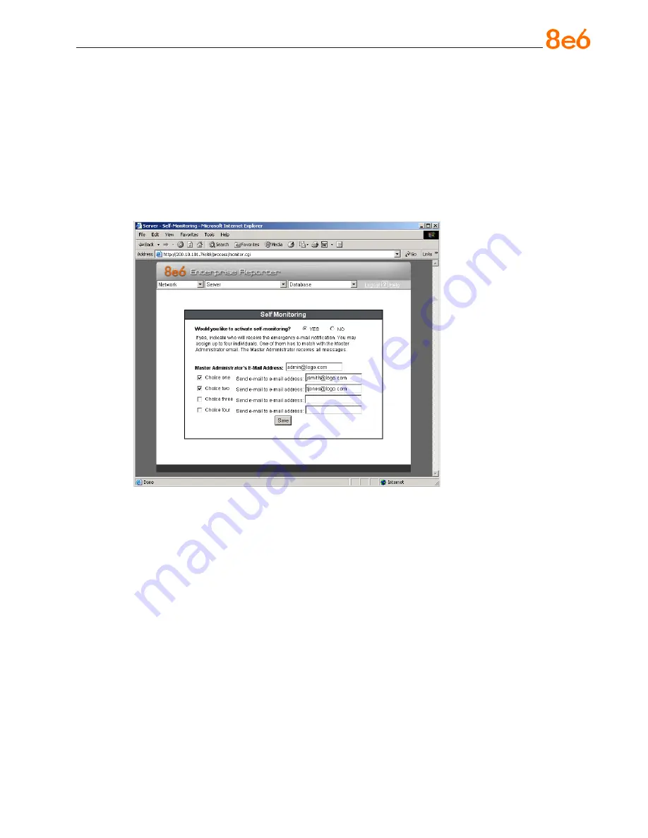 8e6 Technologies Enterprise Filter R3000IR Quick Start Manual Download Page 53