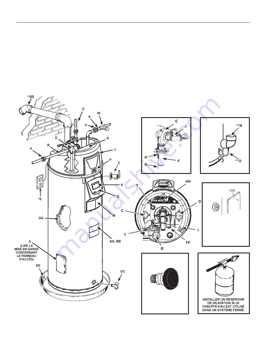 A.O. Smith Residential Gas Water Heaters Скачать руководство пользователя страница 48