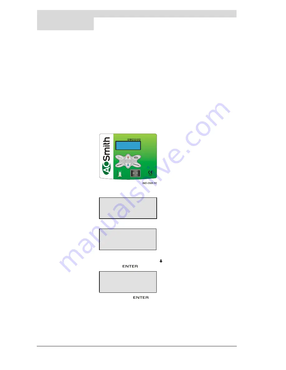 A.O. Smith SGS - 100 Installation & Service Manual Download Page 42