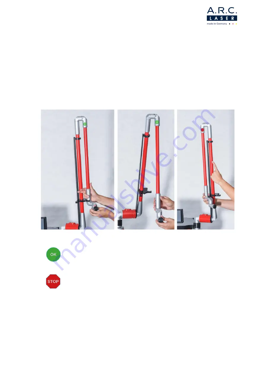 A.R.C. Laser C-Pro User Manual Download Page 14