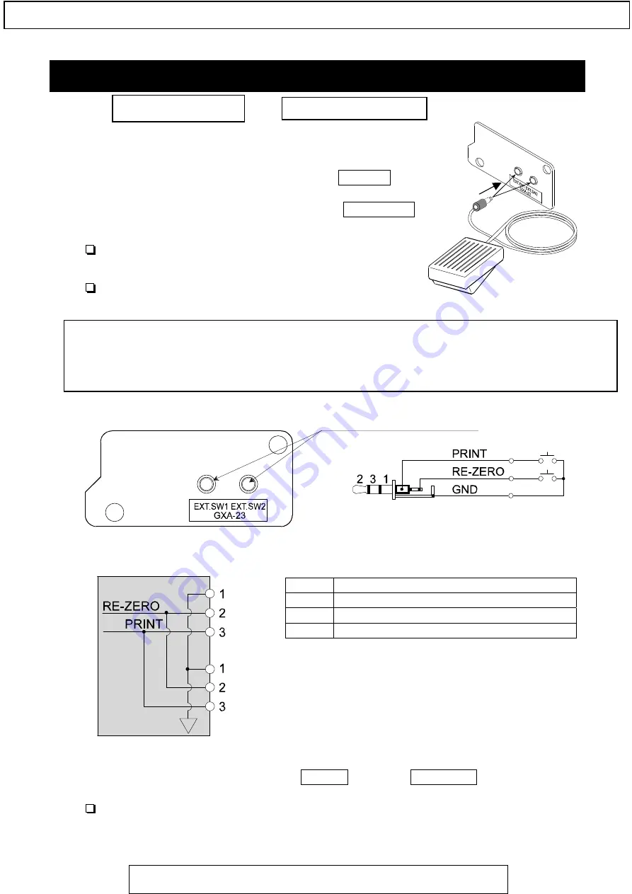 A&D GX-A Series Instruction Manual Download Page 4