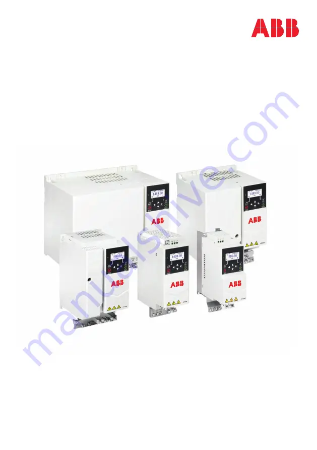 ABB ACS180-04S-03A7-1 Скачать руководство пользователя страница 1