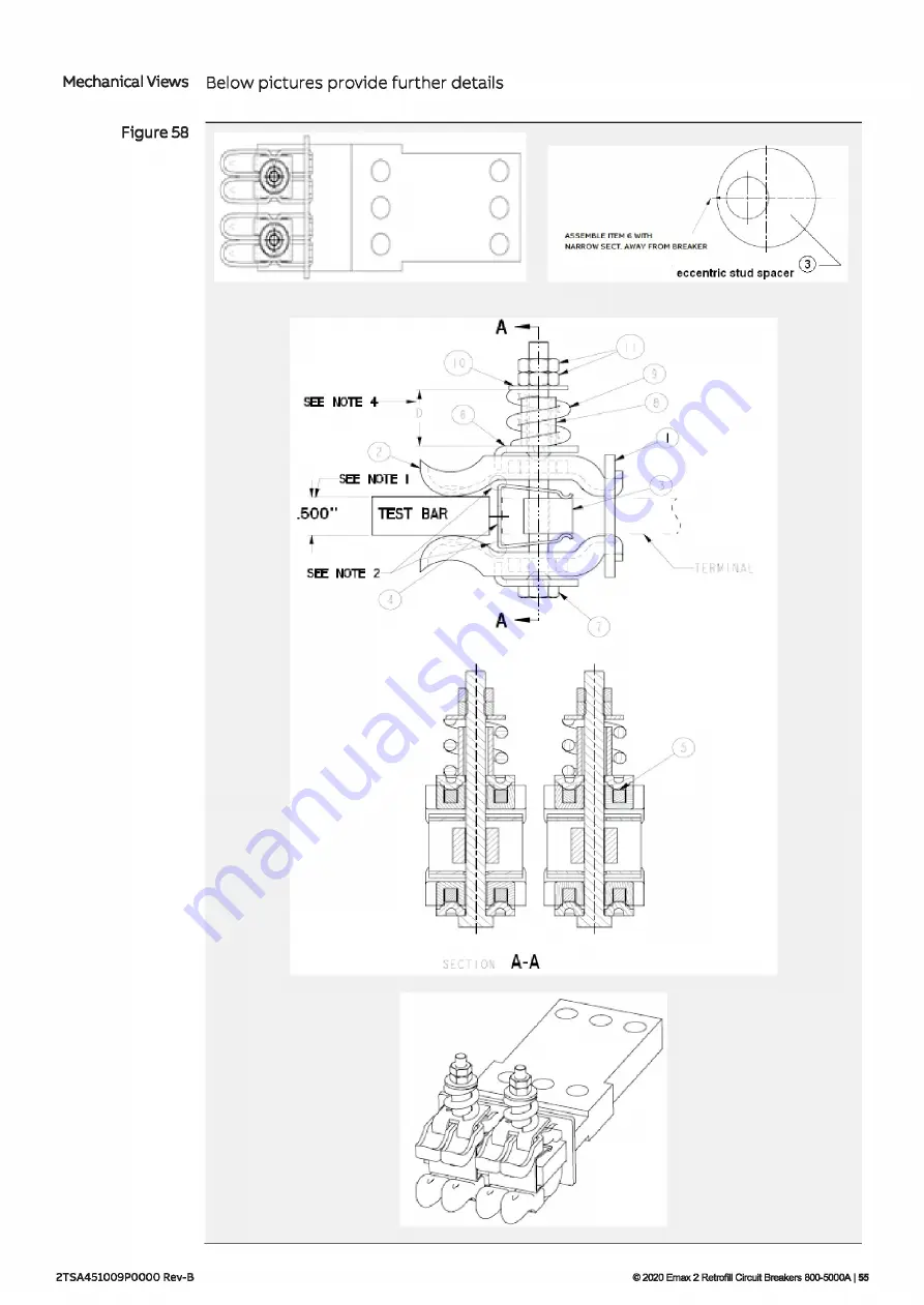 ABB AKR30S-800A Скачать руководство пользователя страница 55