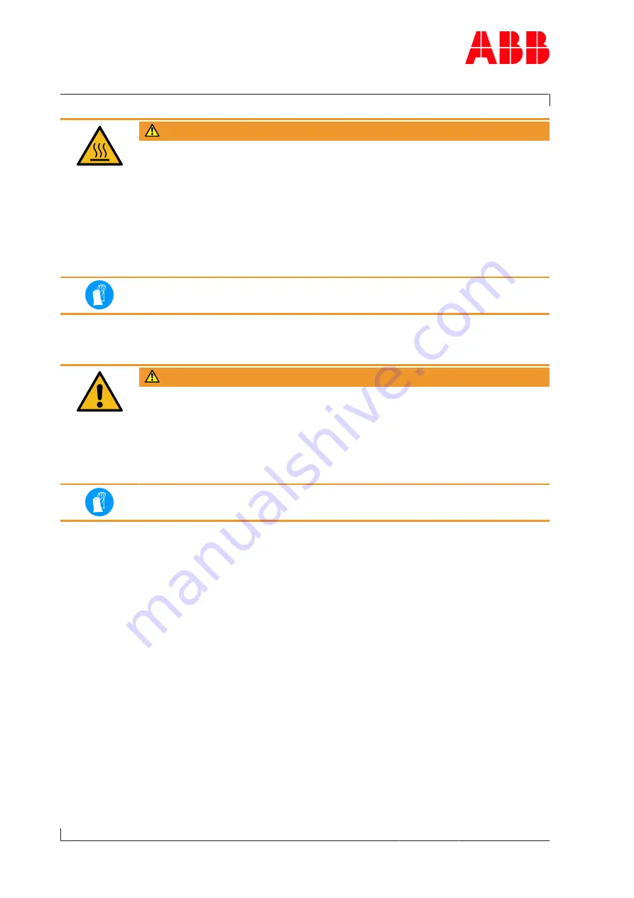 ABB HT607013 Operation Manual Download Page 24