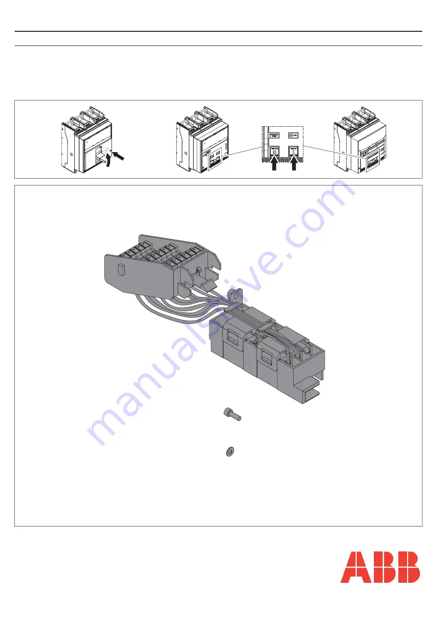 ABB Tmax T7 Quick Start Manual Download Page 1