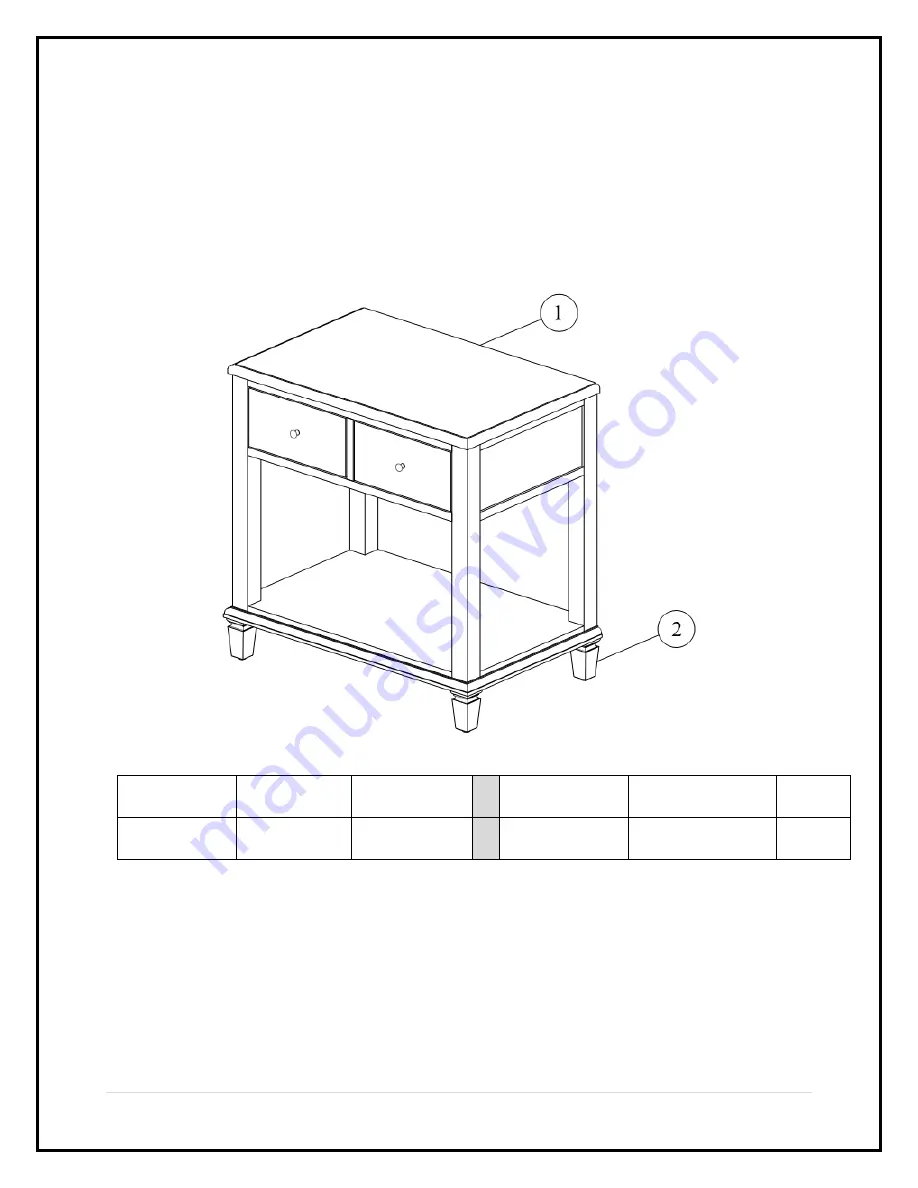 Abbyson TP-M4-NT-1710DI Скачать руководство пользователя страница 4