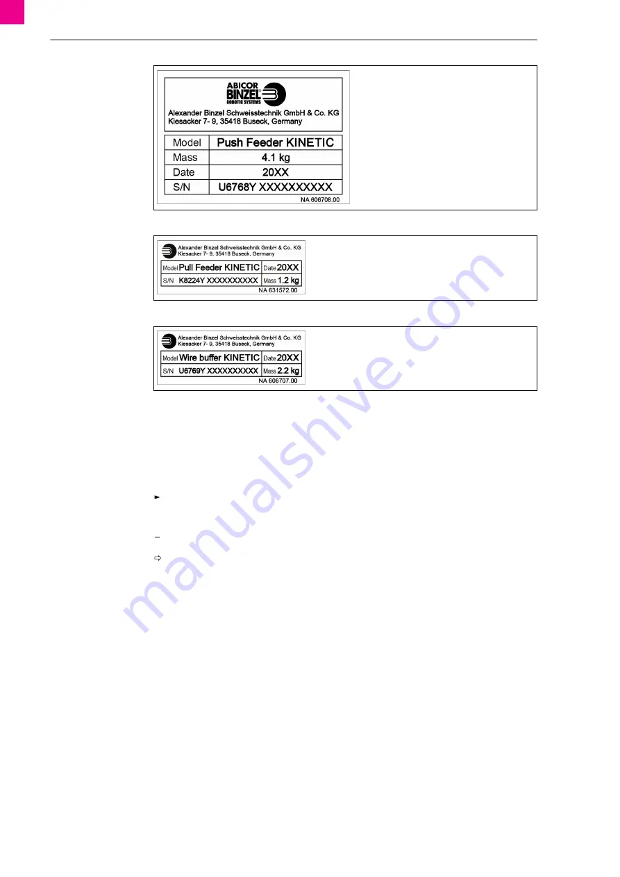 Abicor Binzel iROB 501 PRO Original Operating Instructions Download Page 6