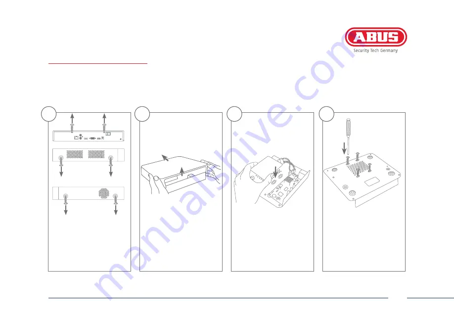 Abus TVVR36301 Quick Start Manual Download Page 101