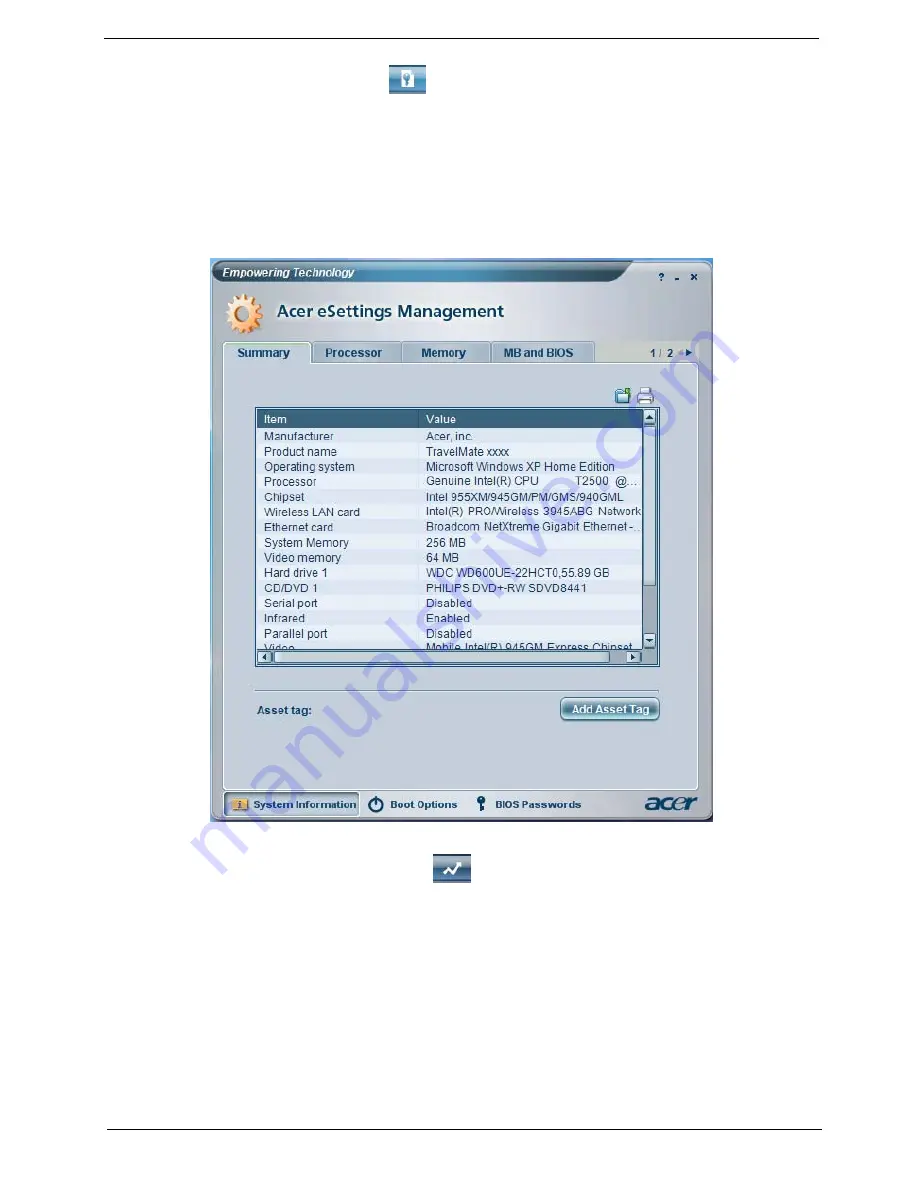 Acer ASPIRE 5570 Service Manual Download Page 37