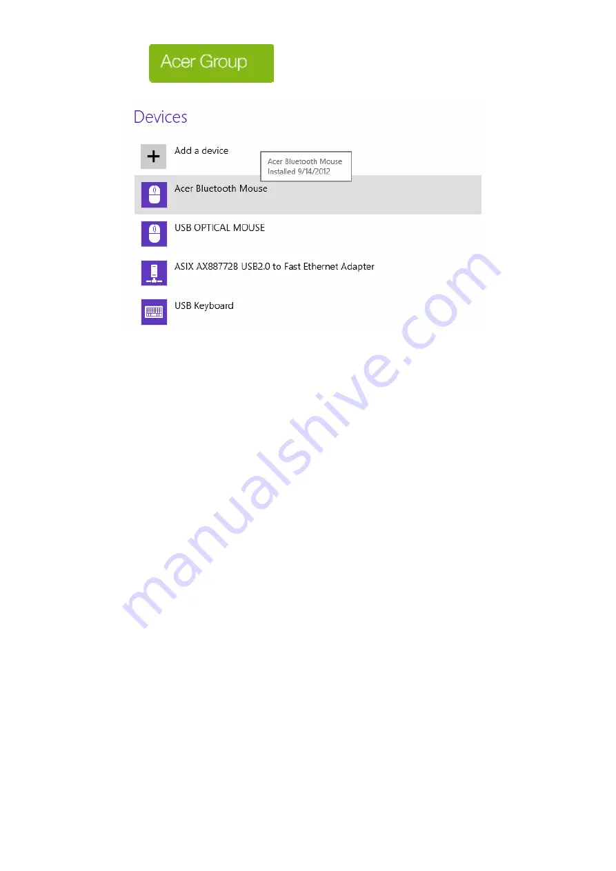 Acer MT1BF User Manual Download Page 5