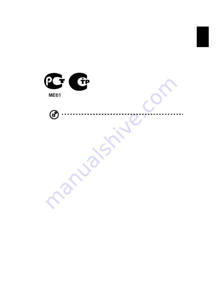 Acer P1120 Series User Manual Download Page 64