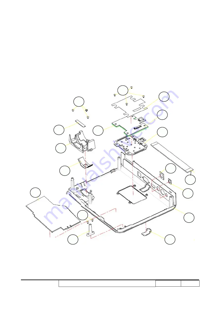 Acer P3250 Refresh Service Manual Download Page 124