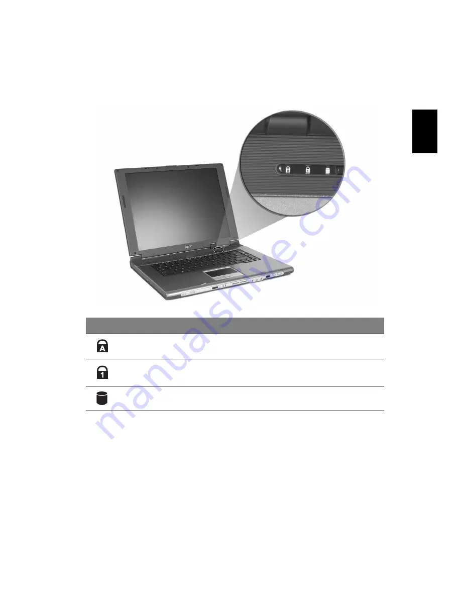 Acer Travelmate 2300 Series Manual Do Utilizador Download Page 21