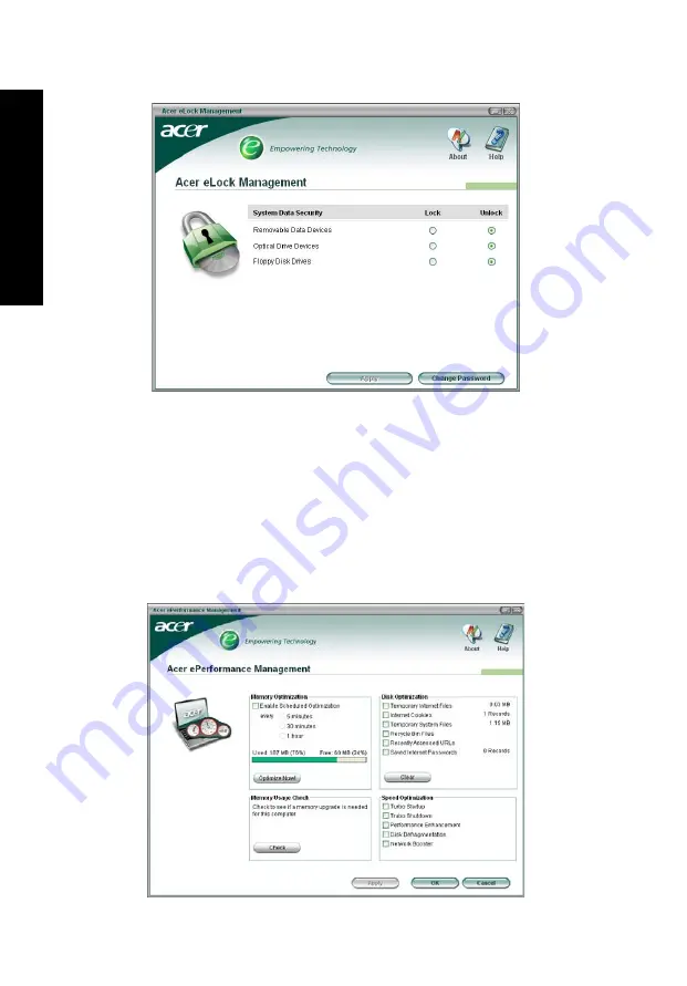 Acer TravelMate 4200 Series User Manual Download Page 14