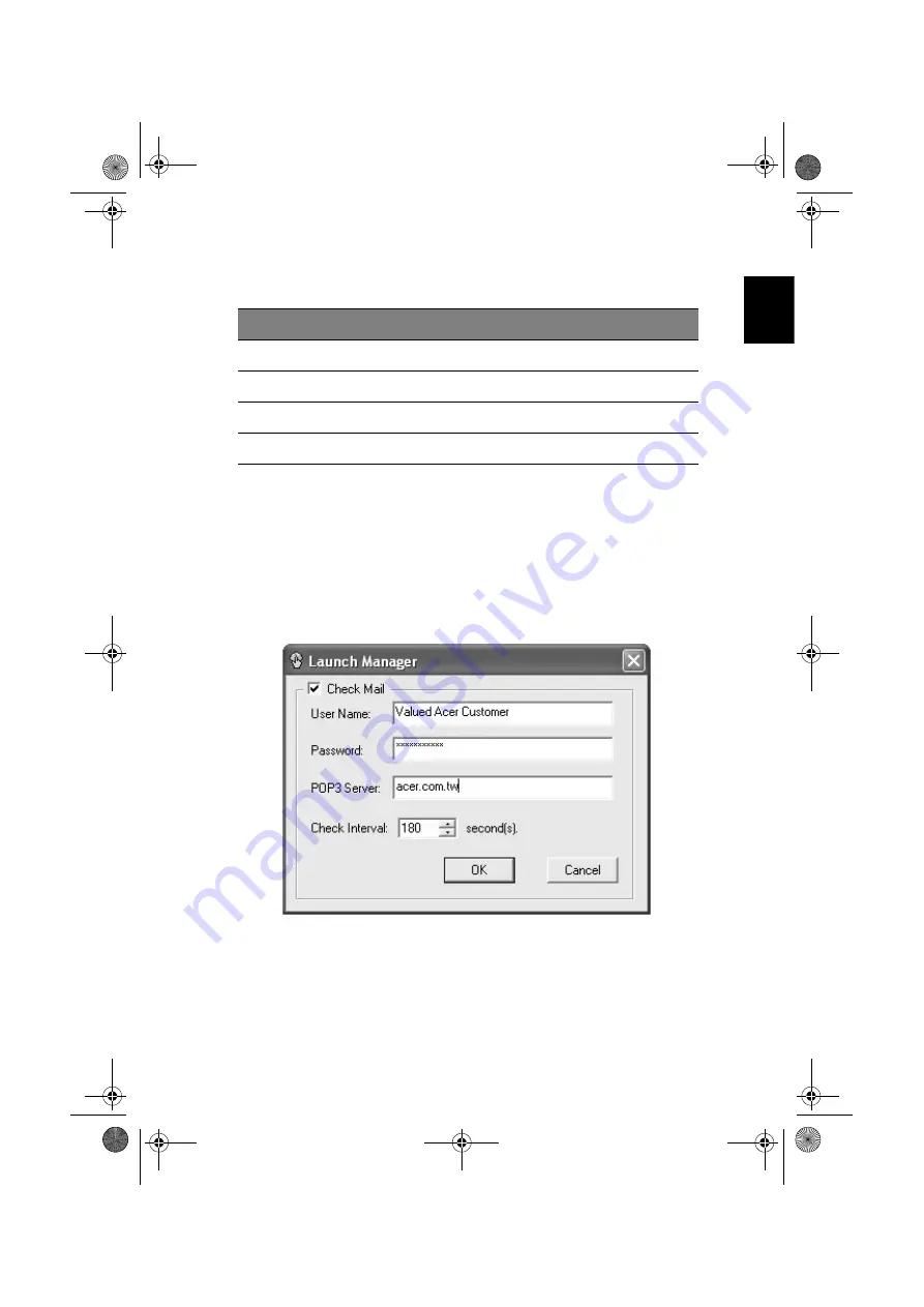 Acer TravelMate 800 Series User Manual Download Page 29