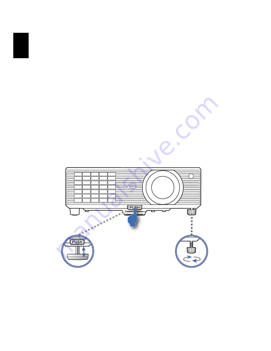 Acer X1110 Series User Manual Download Page 20