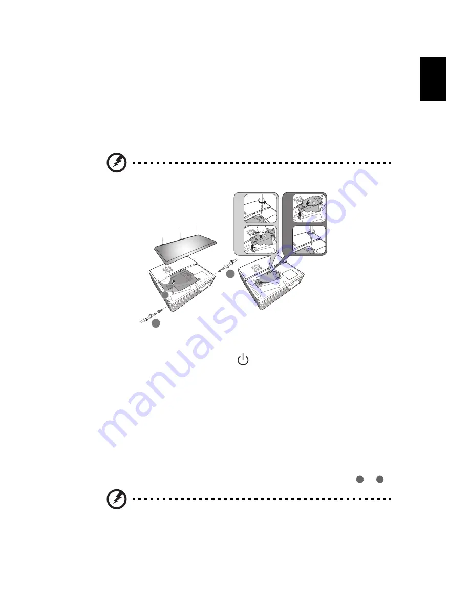 Acer X1110 Series Скачать руководство пользователя страница 43