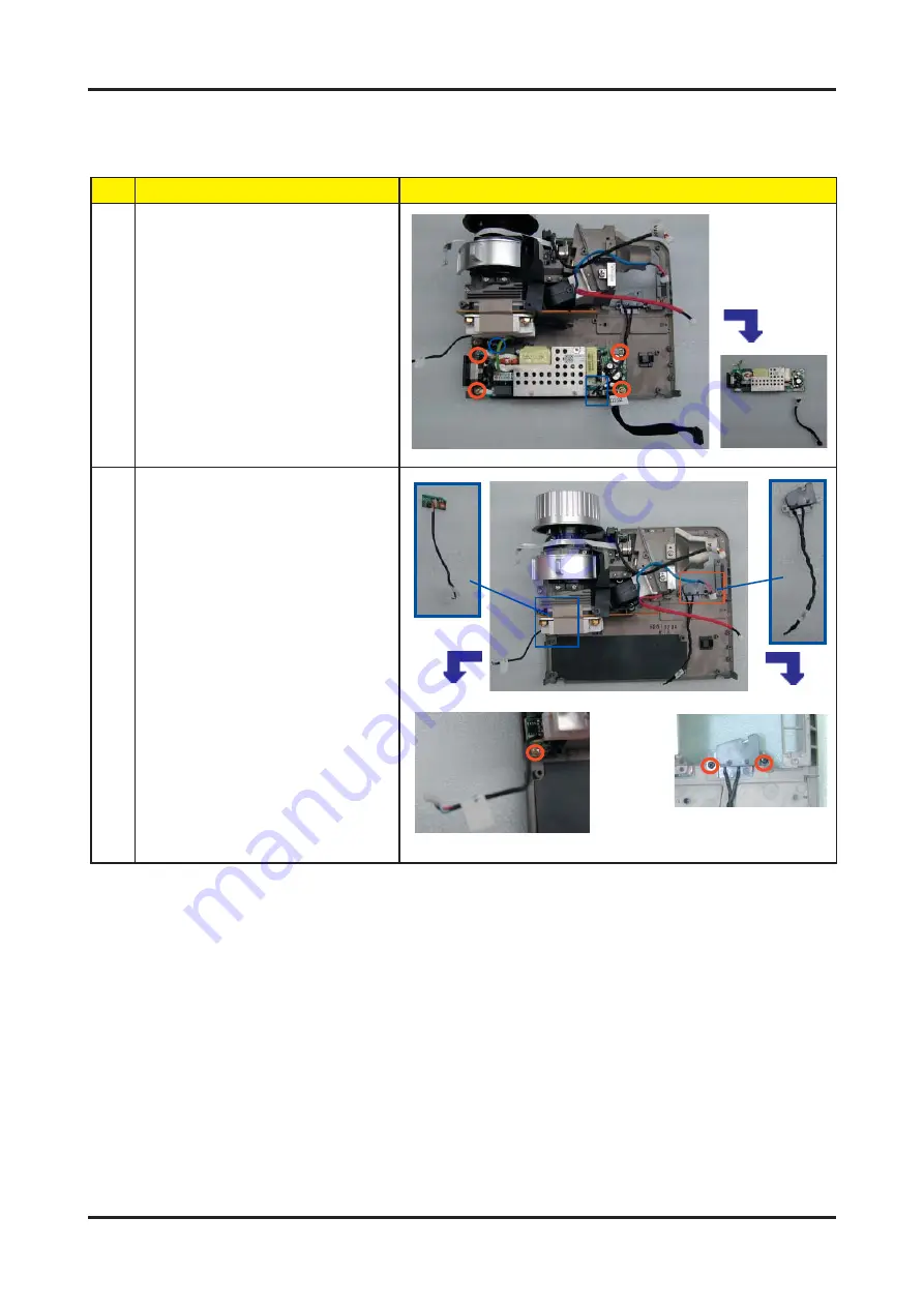 Acer XD1150 Series Service Manual Download Page 23