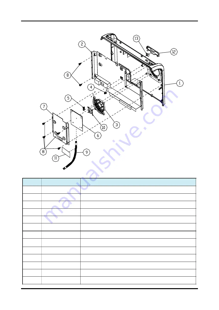 Acer XD1150 Series Service Manual Download Page 152