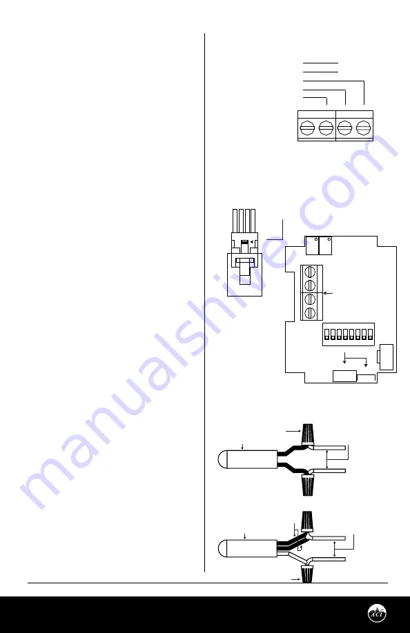 aci WALL PLATE HUMIDITY Series Скачать руководство пользователя страница 2