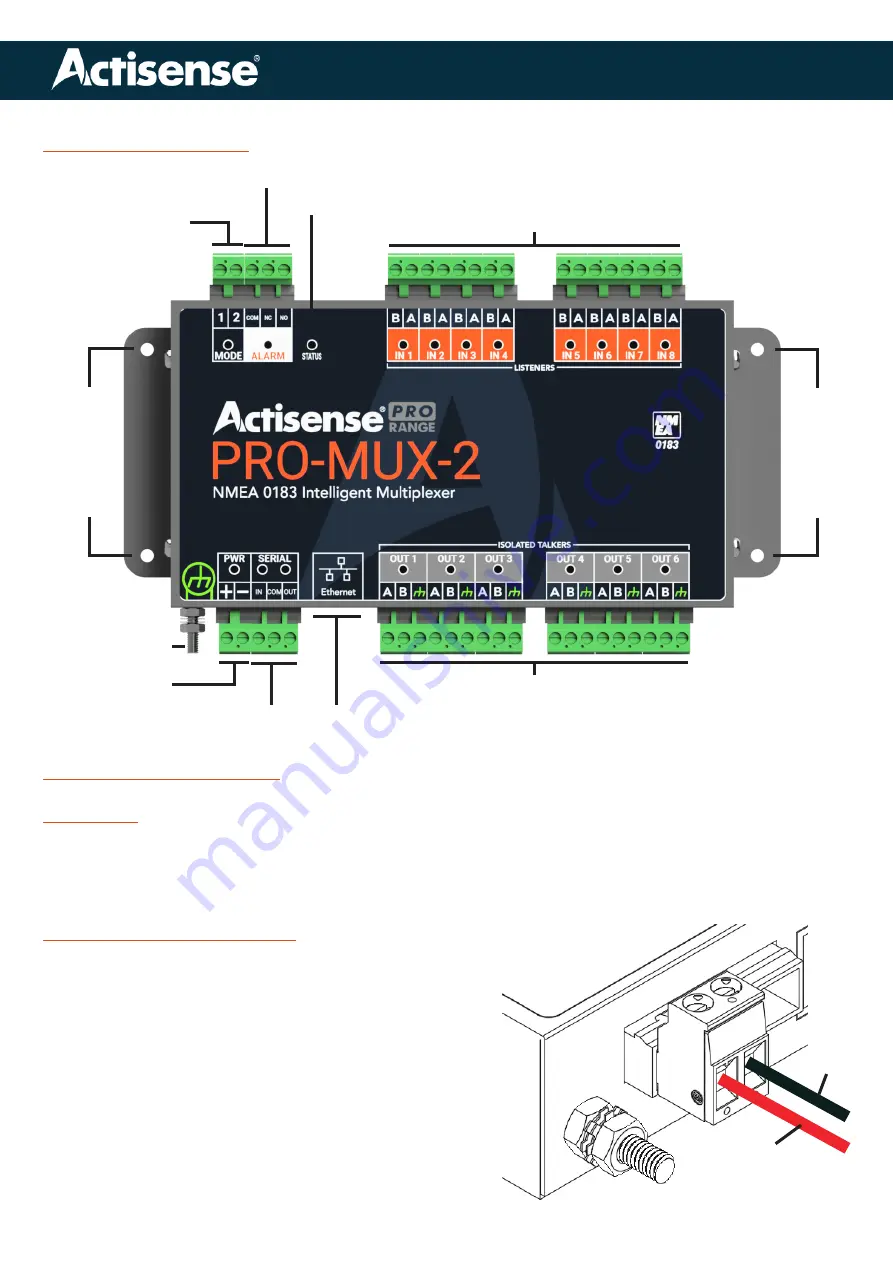 Actisense PRO-MUX-2 Скачать руководство пользователя страница 6