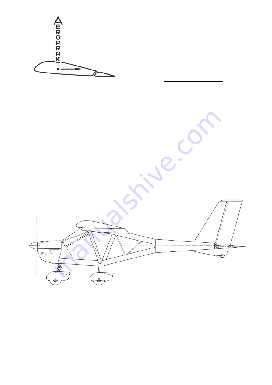 AEROPRAKT 484 Pilot Operating Handbook Download Page 1