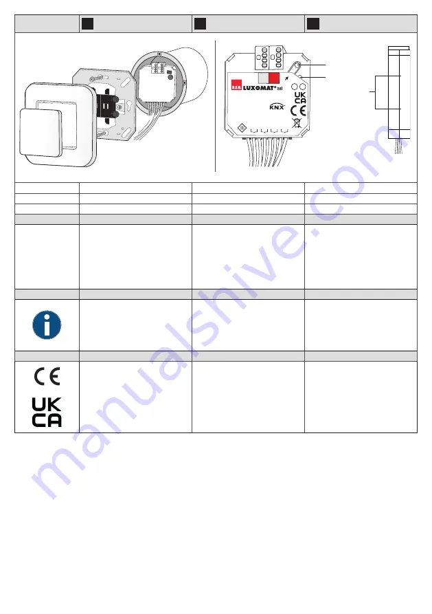 B.E.G. LUXOMAT net PBM-KNX-DX-4W Скачать руководство пользователя страница 11