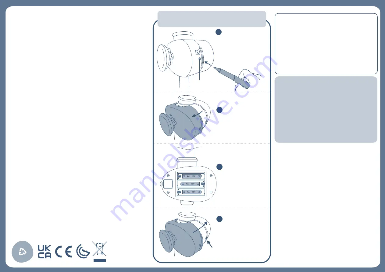 B.toys Wonder-full Waterworks Manual Download Page 2