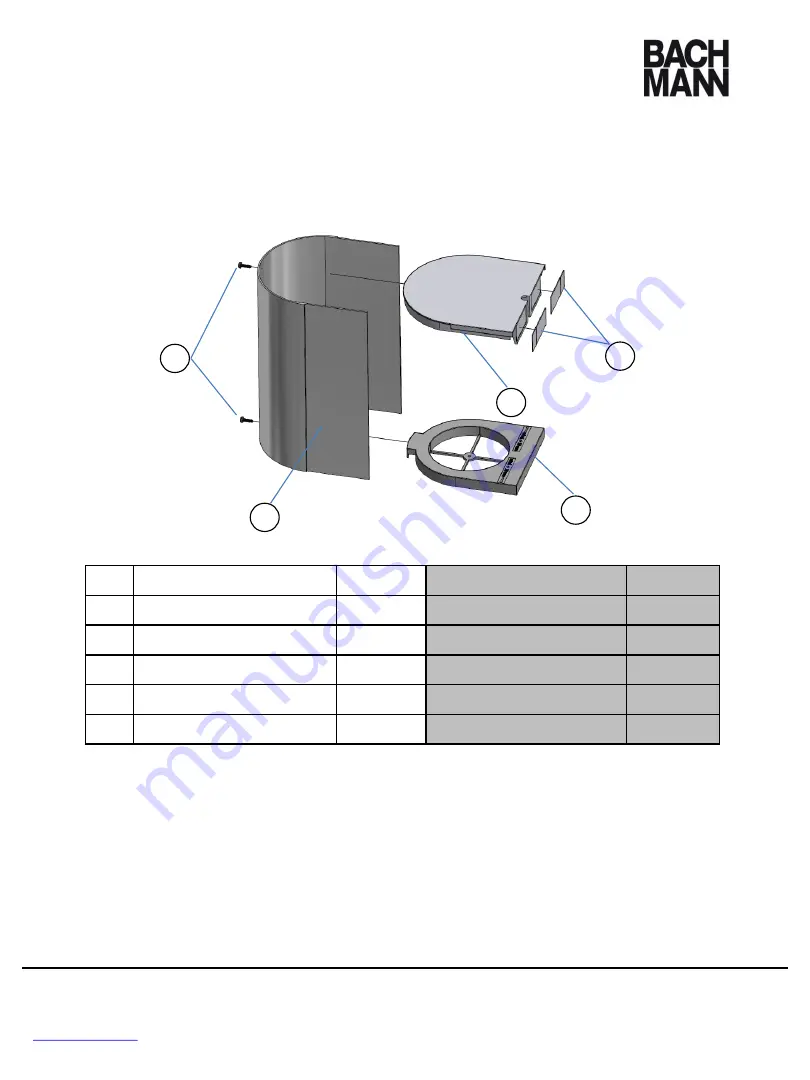 Bachmann ELEVATOR COVER Manual Download Page 1