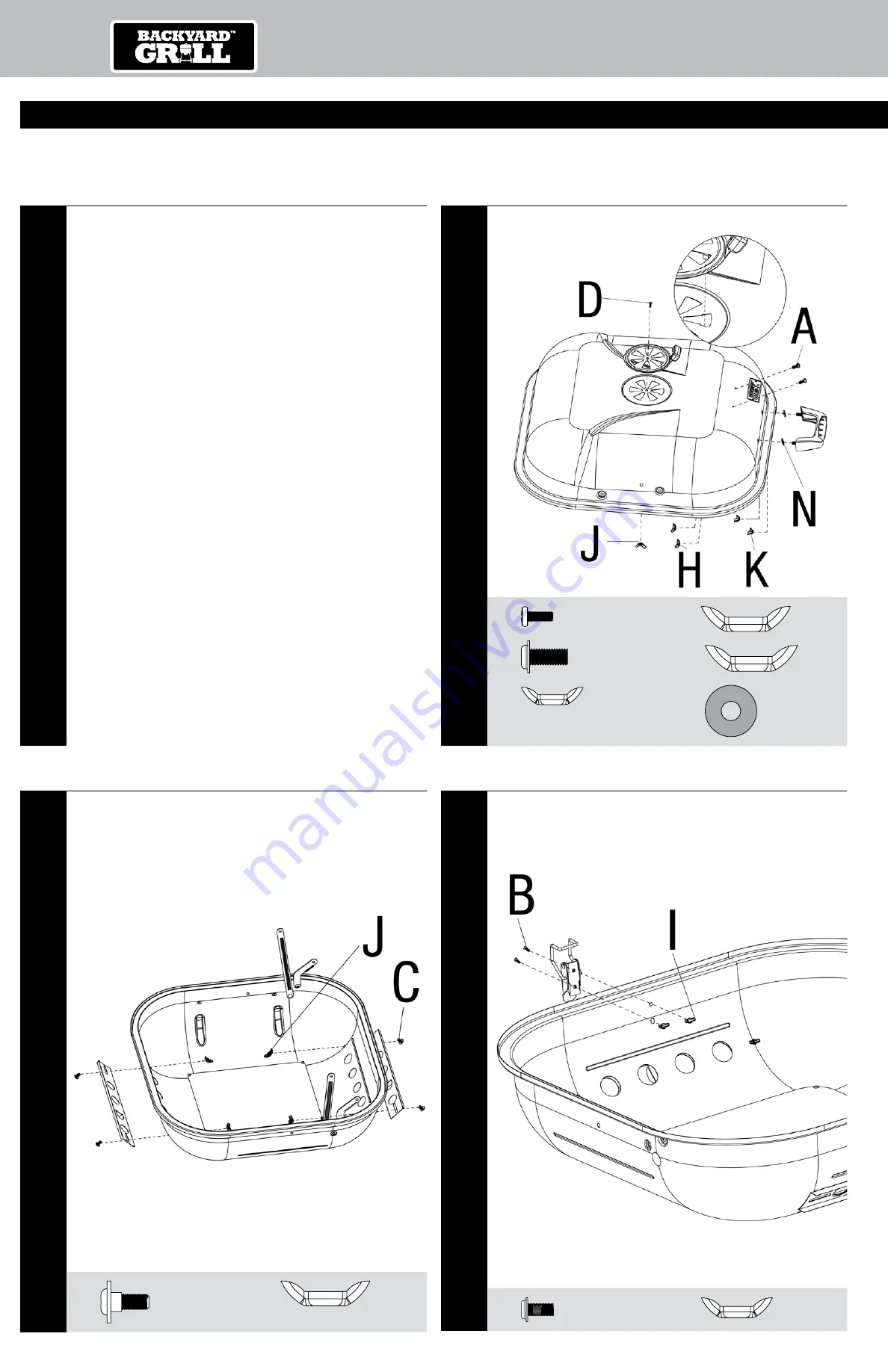 BackyardGrill CBC911W Скачать руководство пользователя страница 4