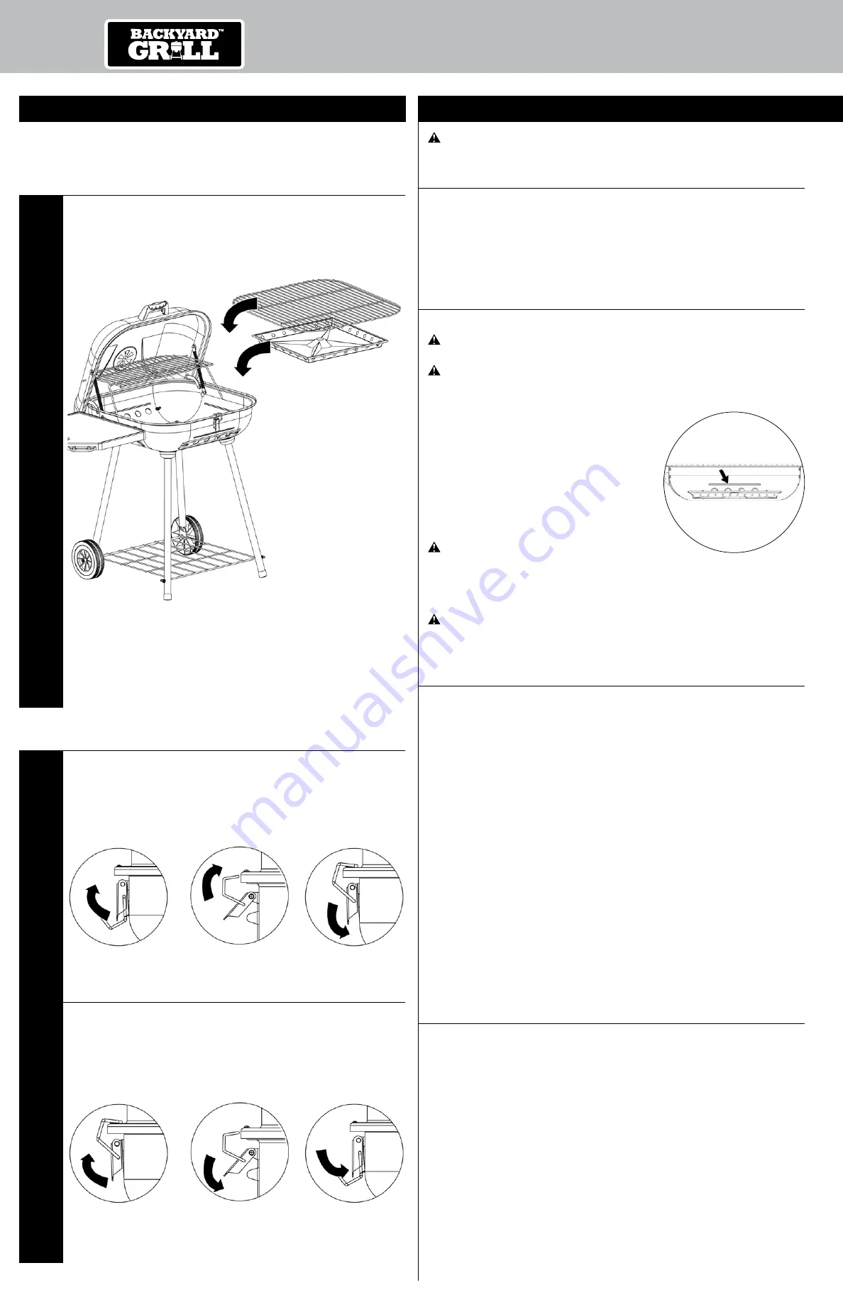 BackyardGrill CBC911W Скачать руководство пользователя страница 14