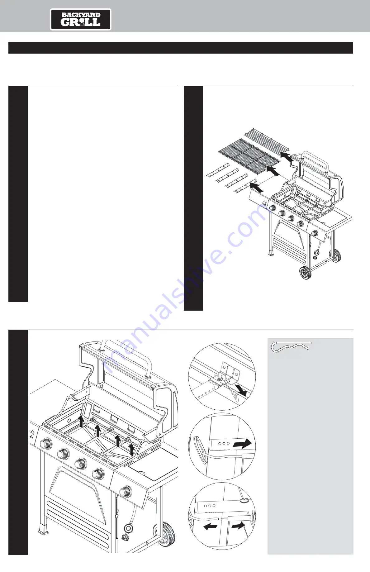 BackyardGrill GBC1646WSD-C Instructions Manual Download Page 9