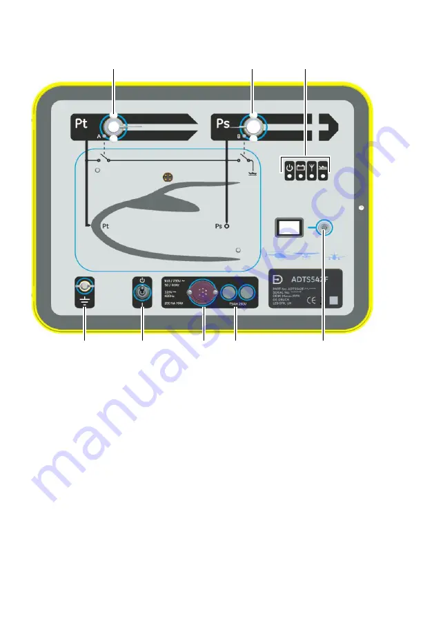 Baker Hughes Druck ADTS542F Скачать руководство пользователя страница 66