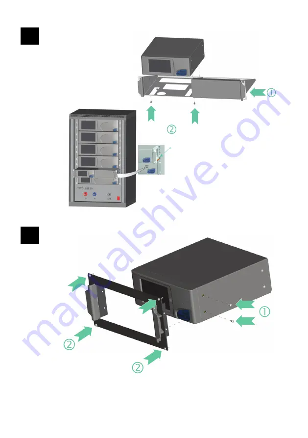 Baker Druck PACE1000 Important Safety Instructions And Installation Manual Download Page 6