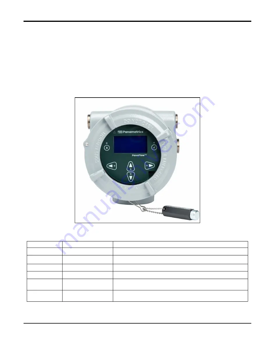 Baker Panametrics PanaFlow LC User Manual Download Page 33