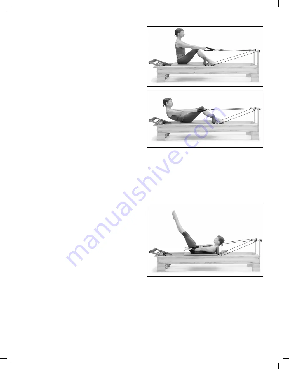 Balanced Body Reformer Trapeze Combination Manual Download Page 17