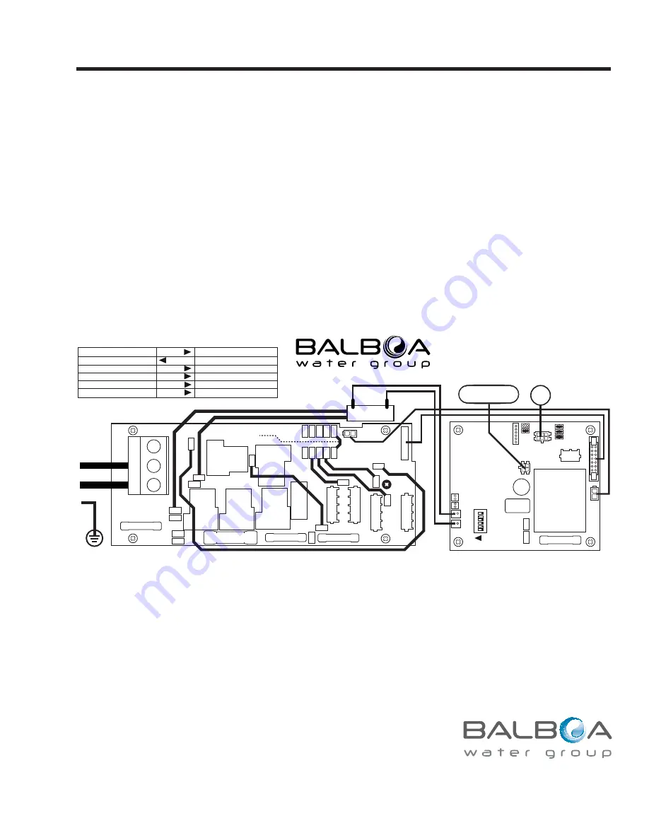 Balboa BP600 Tech Sheet Download Page 3