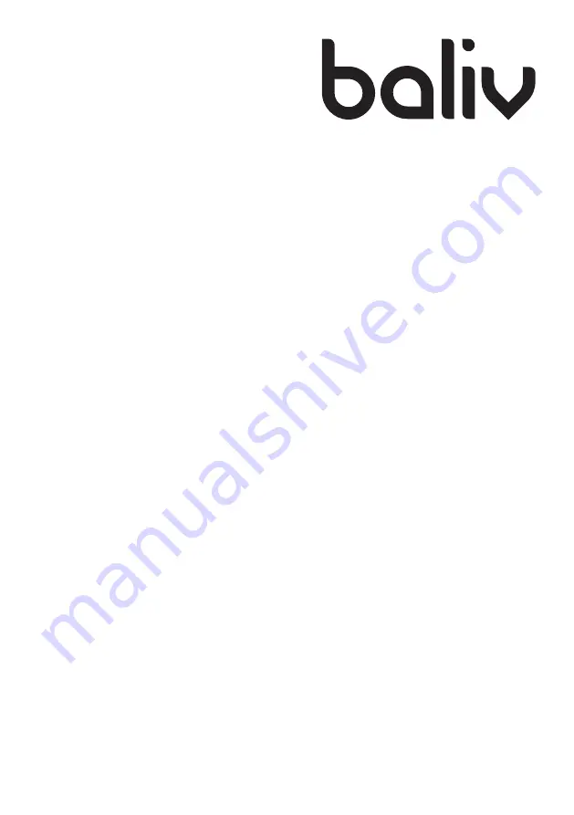 baliv 150 Series Manual Download Page 32