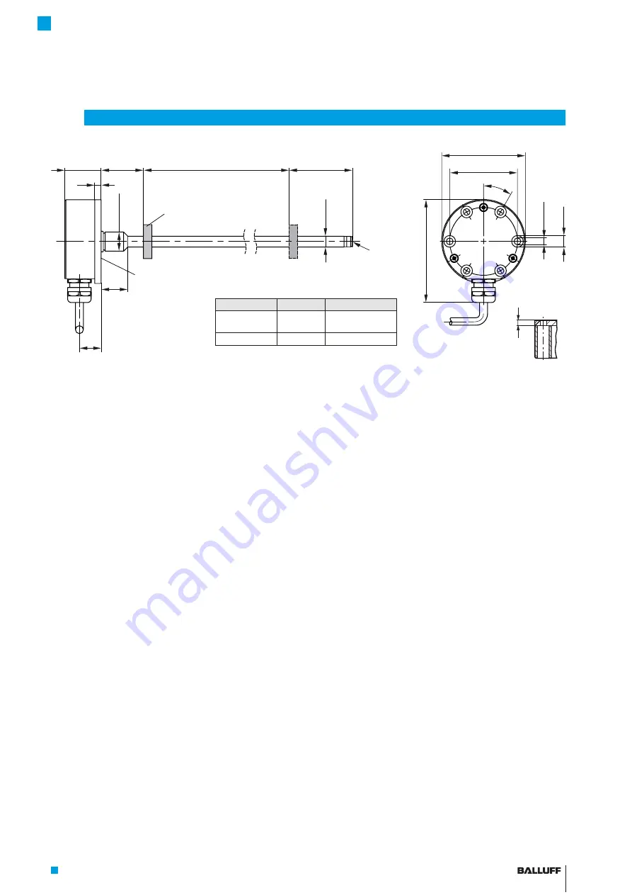 Balluff MICROPULSE BTL7-A/E1 0-M Series Скачать руководство пользователя страница 7