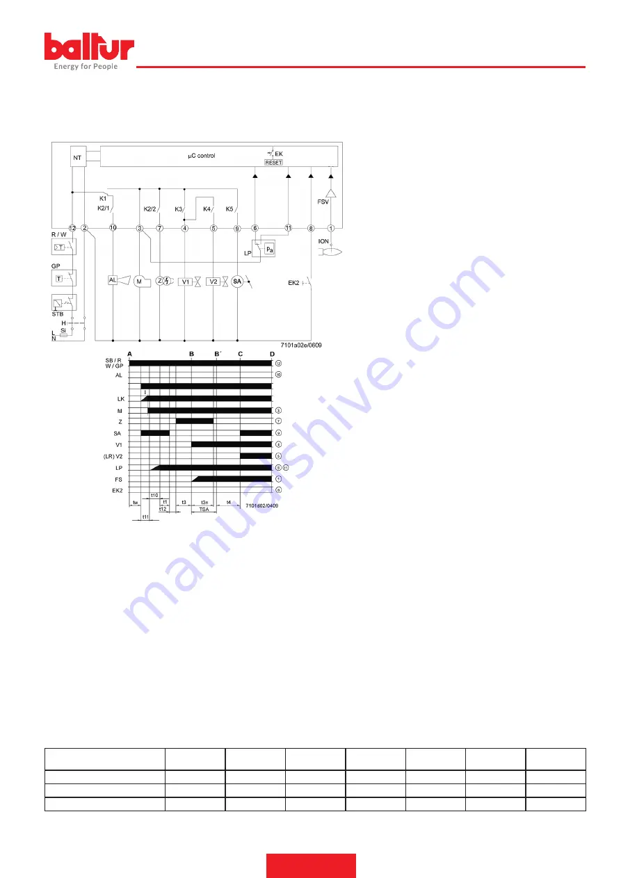 baltur TBG 45 P Instruction Manual Download Page 23