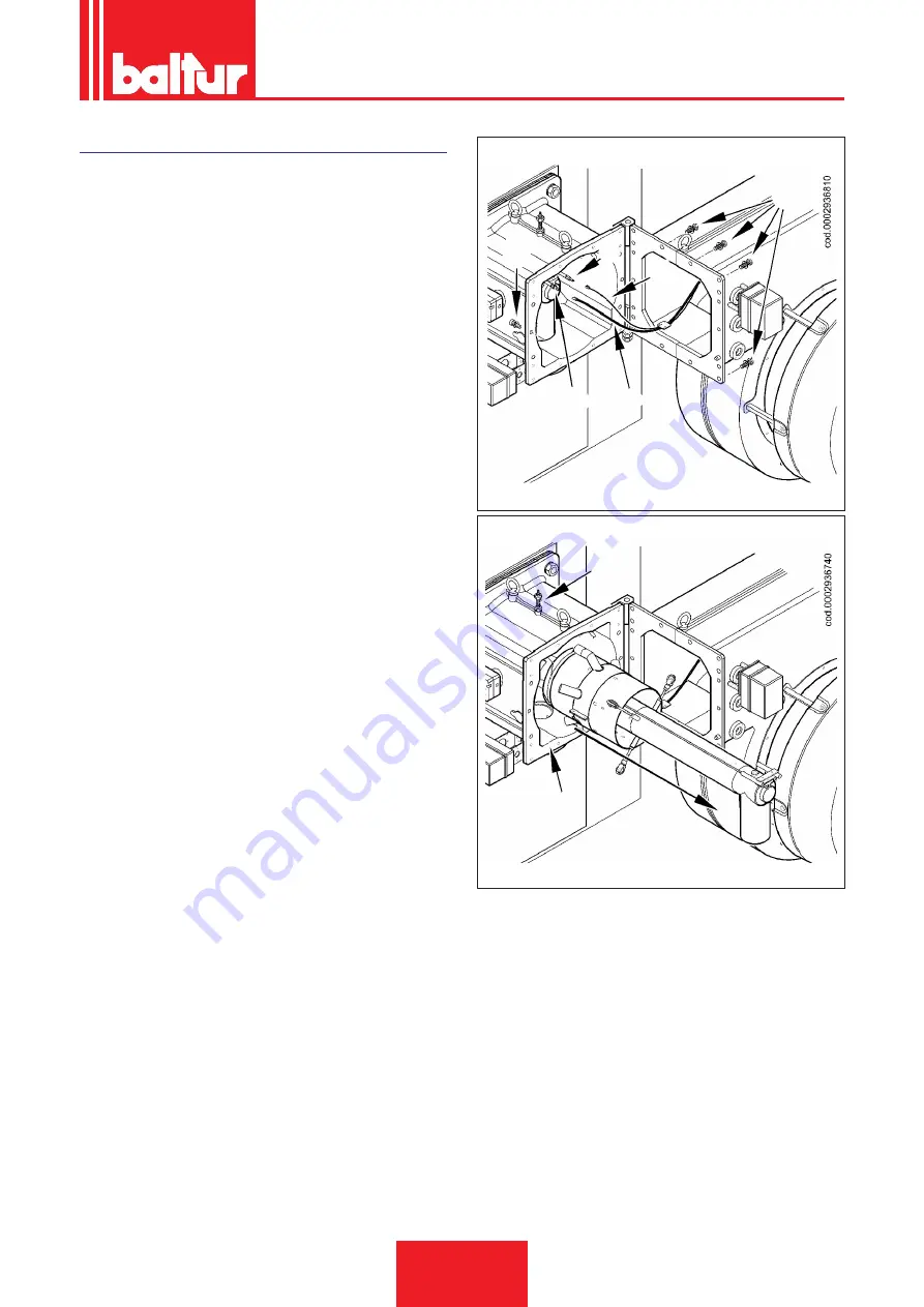 baltur TBG 600 ME Installation, Use And Maintenance Instruction Manual Download Page 49