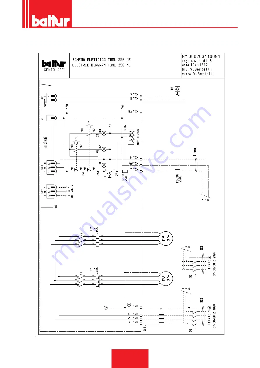 baltur TBML 350 ME Скачать руководство пользователя страница 85