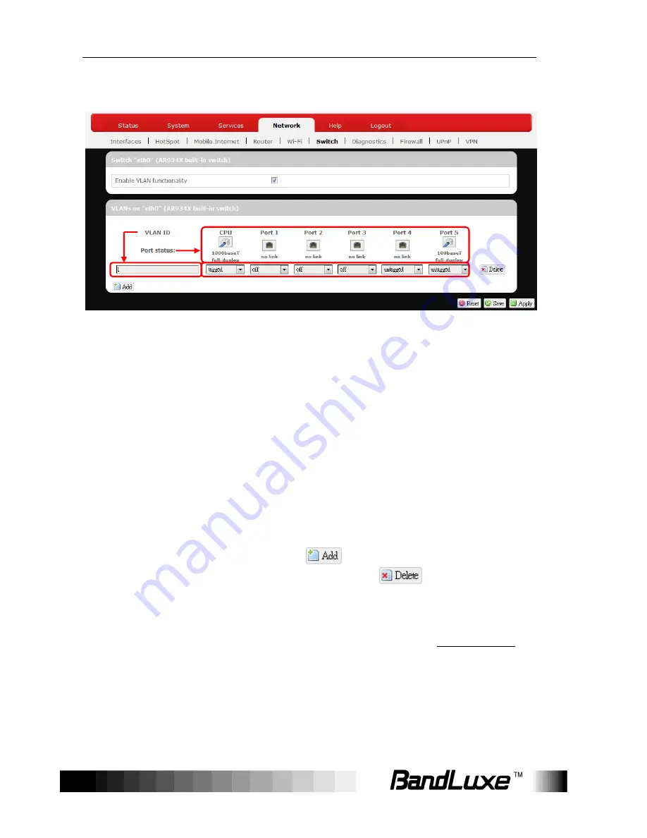 BandLuxe K530S User Manual Download Page 54