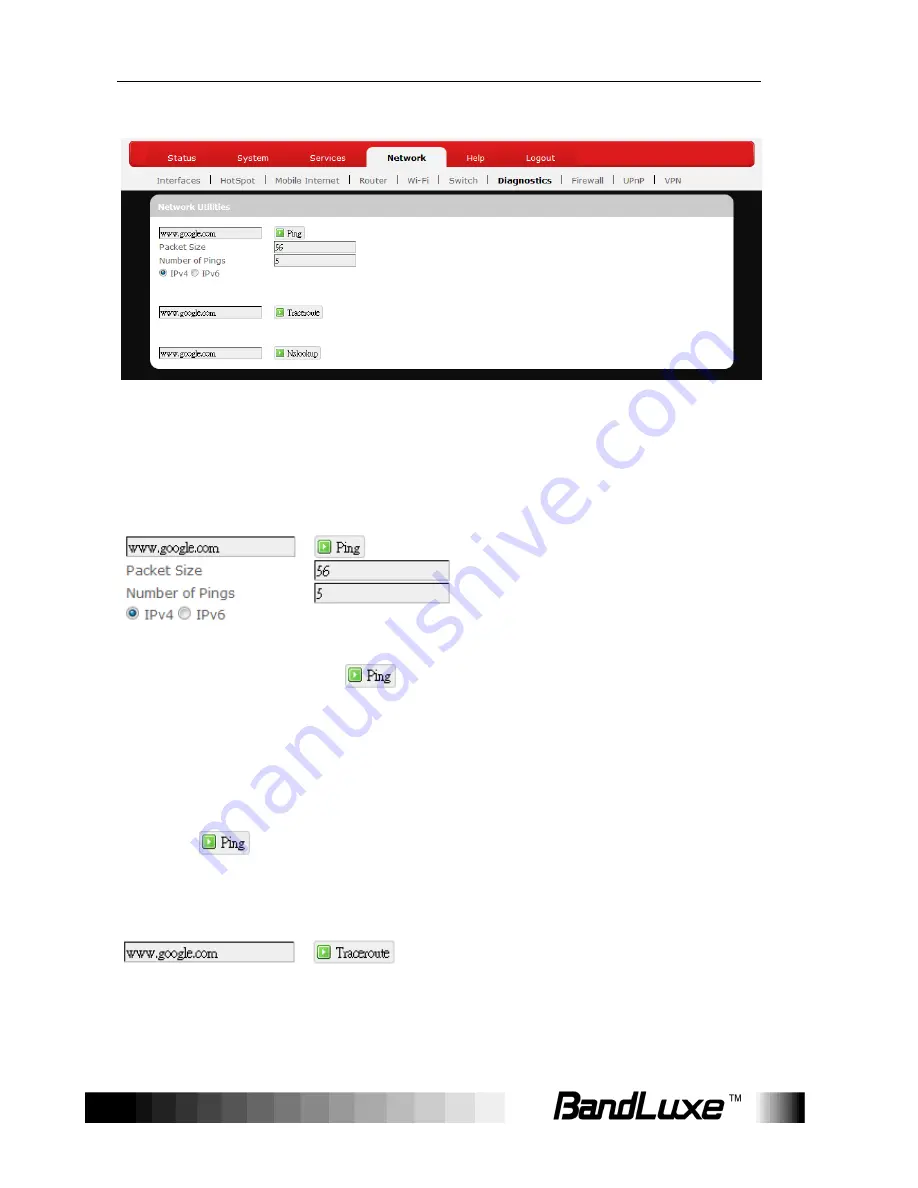 BandLuxe K530S User Manual Download Page 56