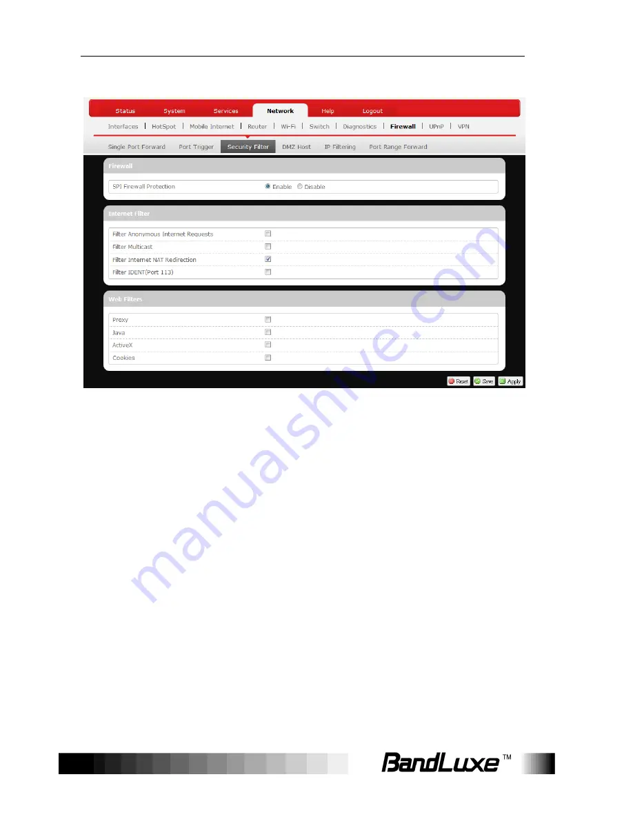 BandLuxe K530S User Manual Download Page 62